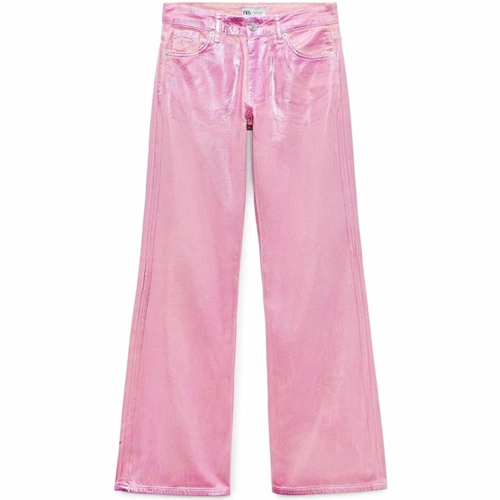 Zara Women's Pink Jeans